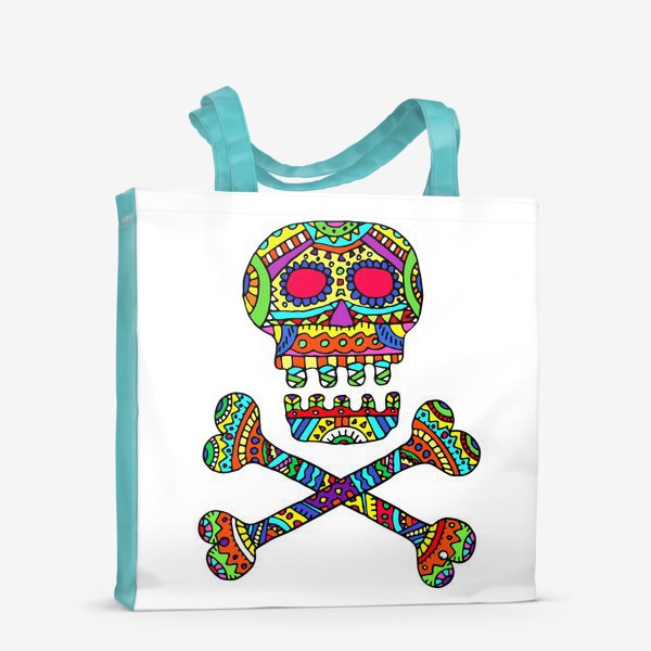 Сумка-шоппер «Мексиканский череп»