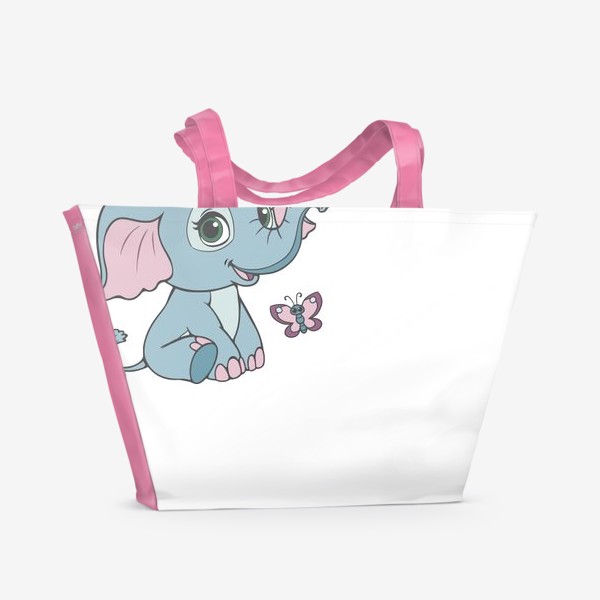Пляжная сумка «Милый слоненок»