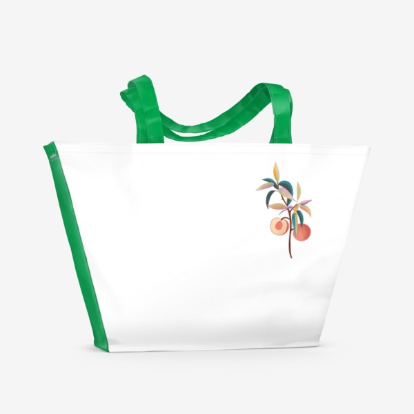 Пляжная сумка «Лето персики»