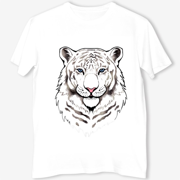 Футболка &laquo;Белый тигр. Для него&raquo;