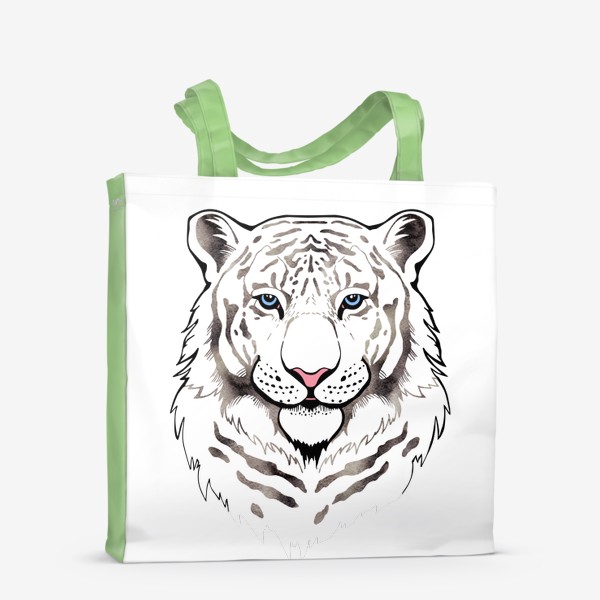 Сумка-шоппер «Белый тигр. Для него»