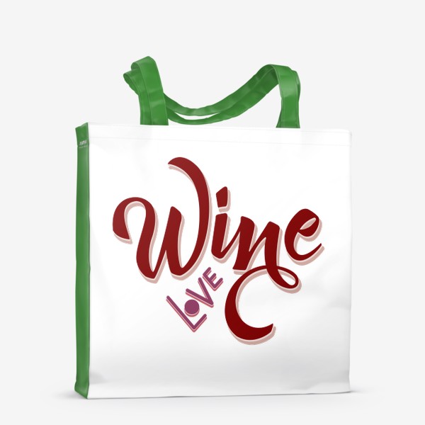 Сумка-шоппер «Wine love»