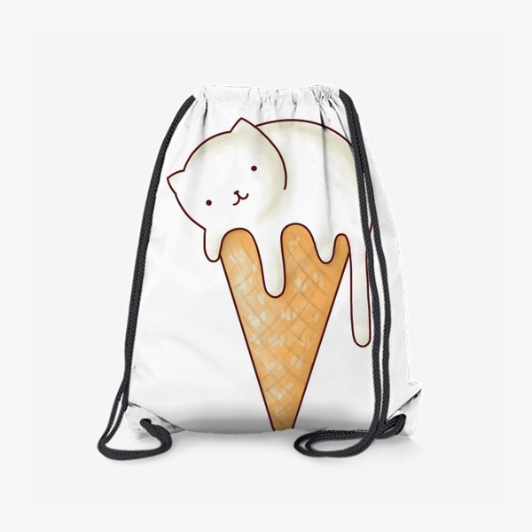 Рюкзак «котик мороженное»