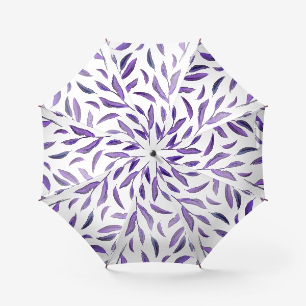 Зонт «акварельные веточки»