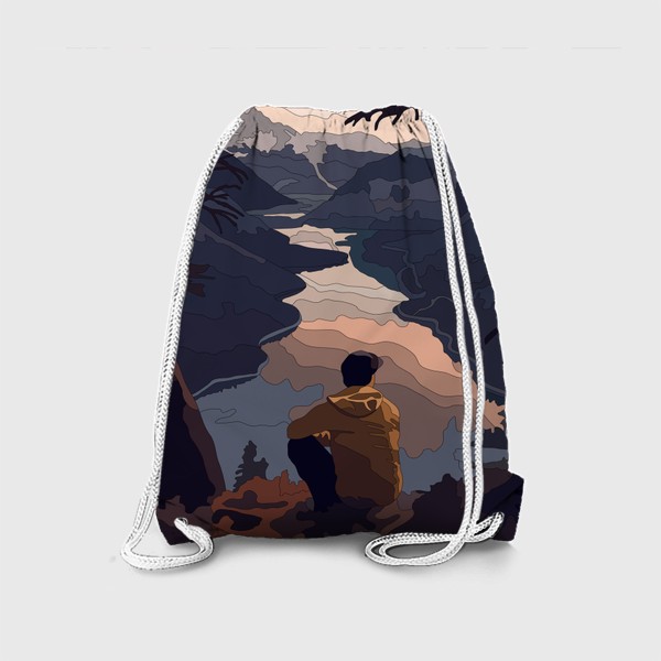 Рюкзак «Река в горах»