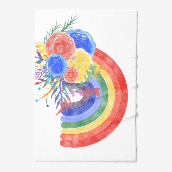 Полотенце «Цветущая радуга»
