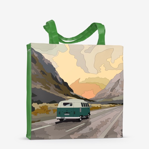 Сумка-шоппер «Путешествие в горы»