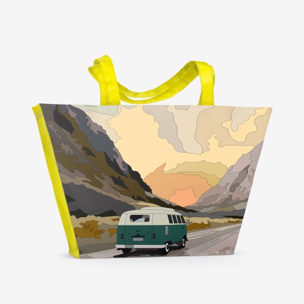 Пляжная сумка «Путешествие в горы»