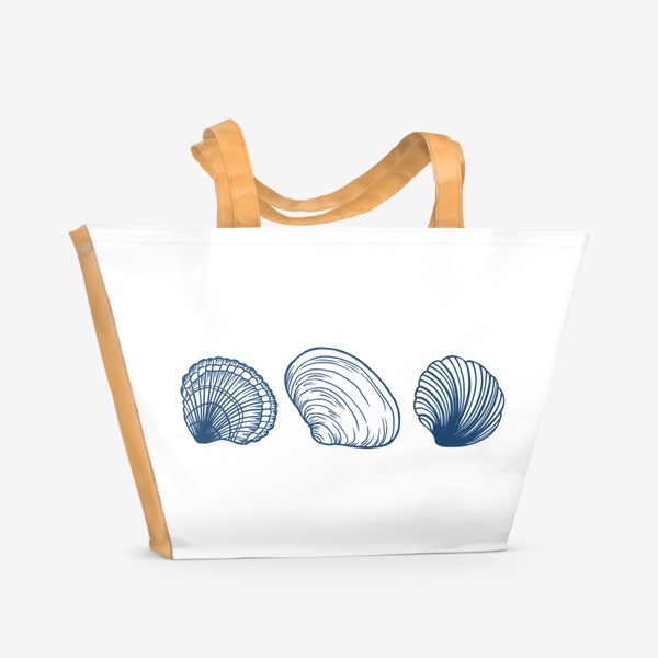 Пляжная сумка «Ракушки»