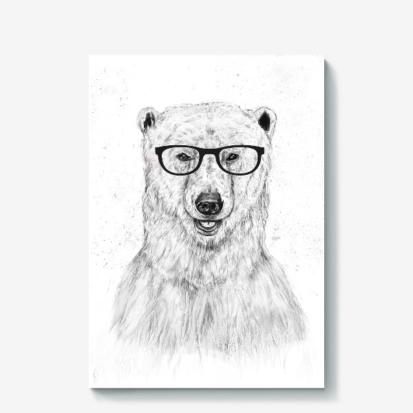 Холст «Geek Bear автор Balazs Solti»