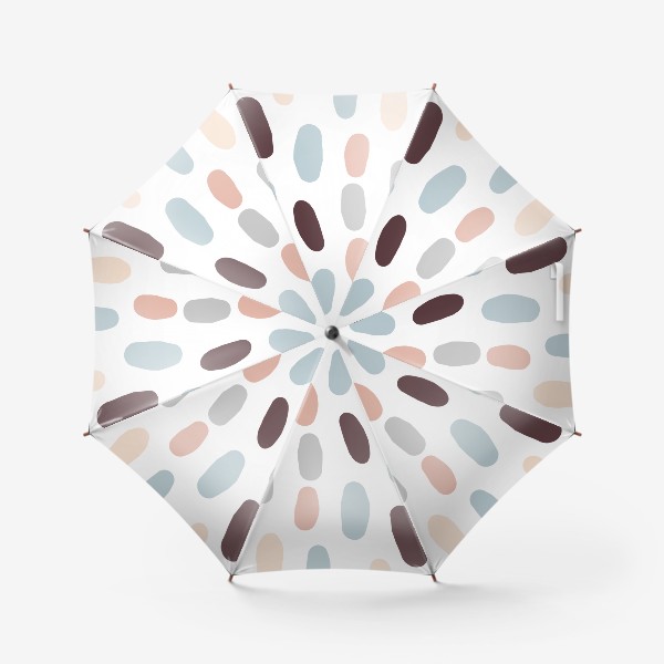 Зонт «Абстрактные точки в пастельных тонах»