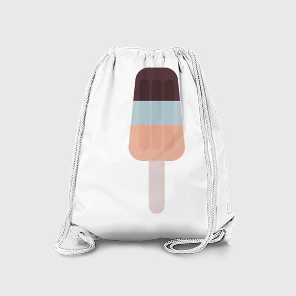 Рюкзак «Мороженое на палочке - пастельные цвета»