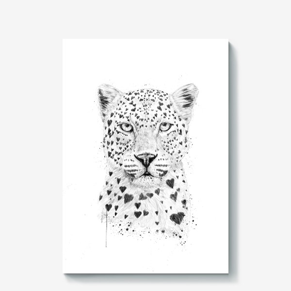 Холст &laquo;Lovely leopard автор Balazs Solti&raquo;