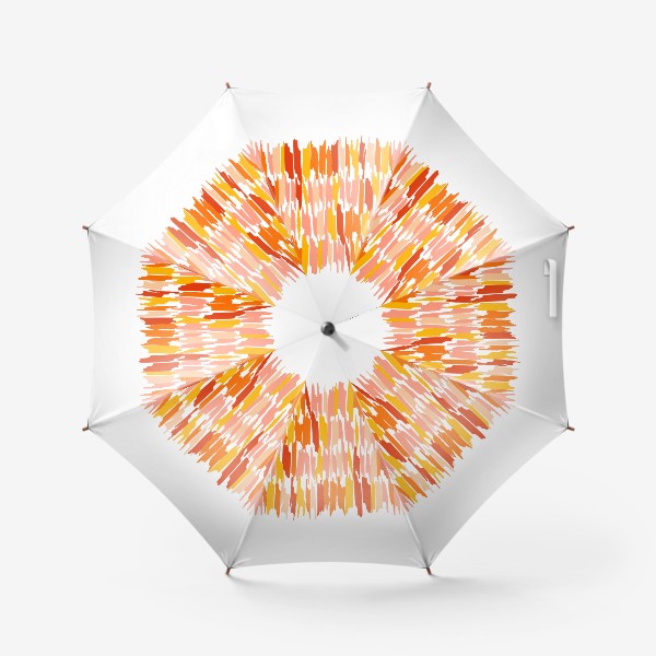 Зонт «яркие мазки краски»