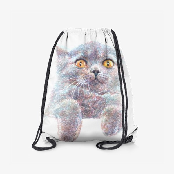 Рюкзак «Серый котик»