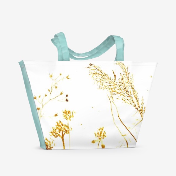 Пляжная сумка «Сухоцветы»
