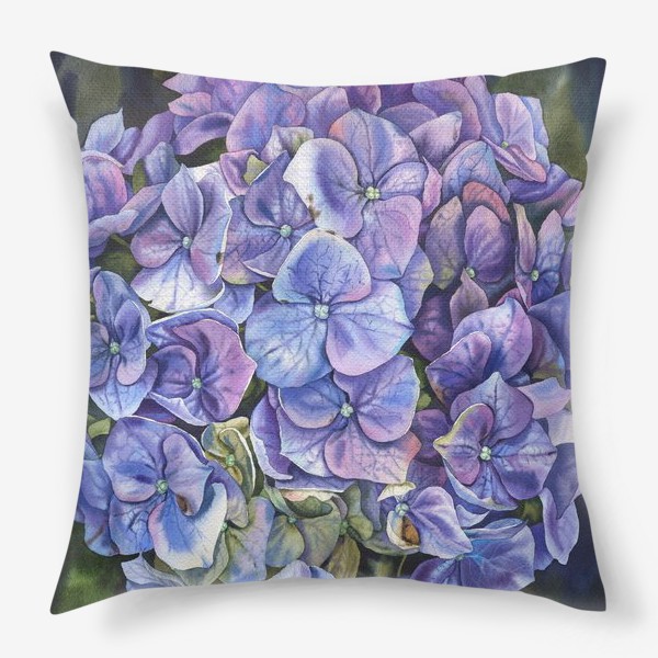 Подушка «Lilac hydrangea»