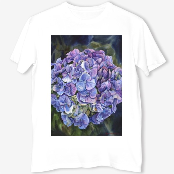 Футболка «Lilac hydrangea»