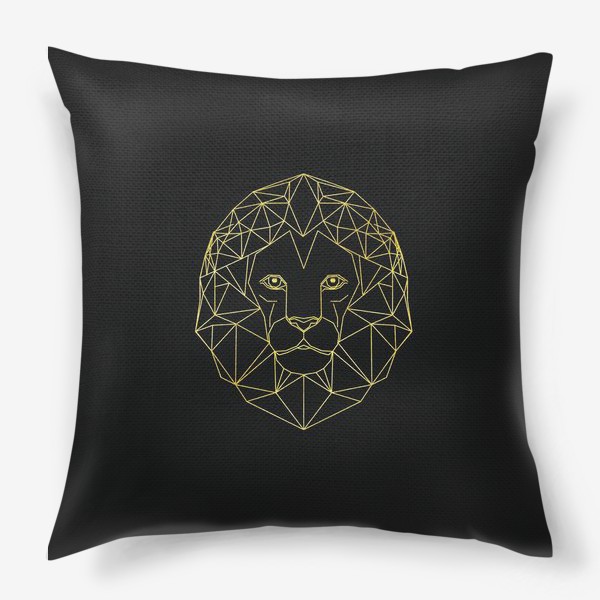 Подушка «Золотой лев»