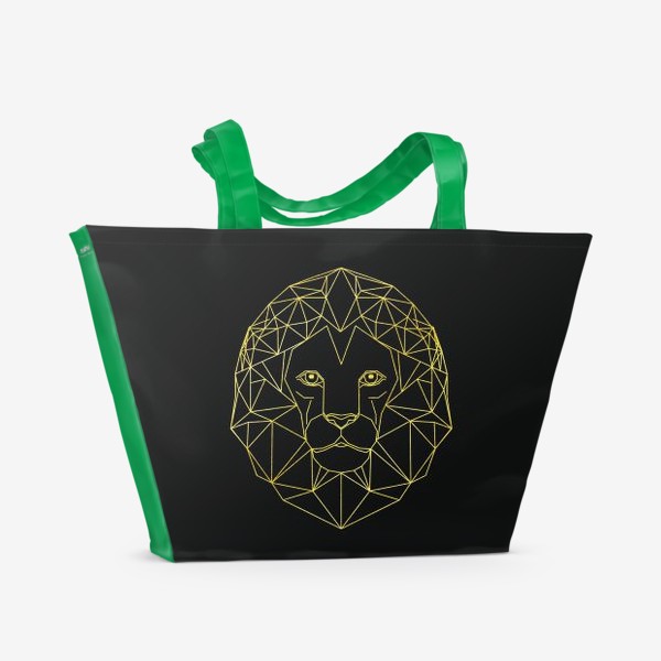 Пляжная сумка «Золотой лев»