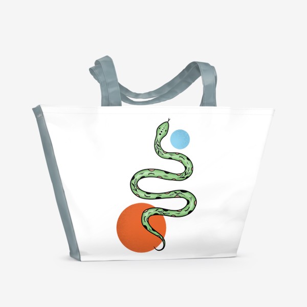 Пляжная сумка «Змейка»