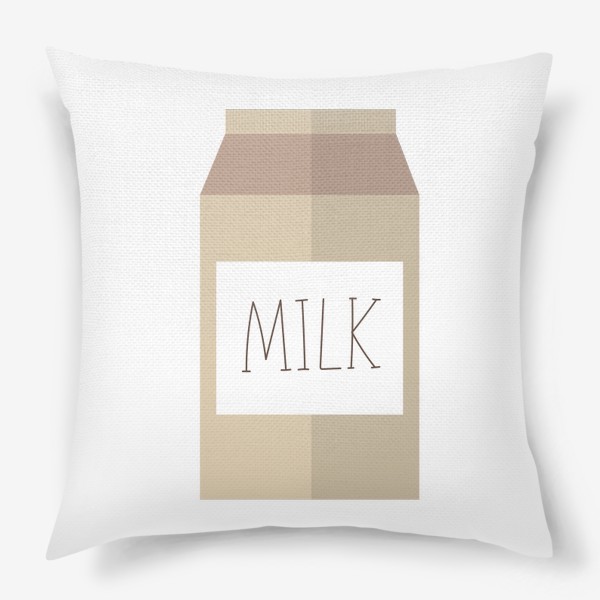 Подушка «Молоко в пакете - Milk»