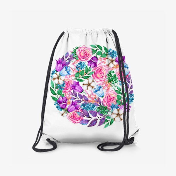 Рюкзак «Цветочный круг»