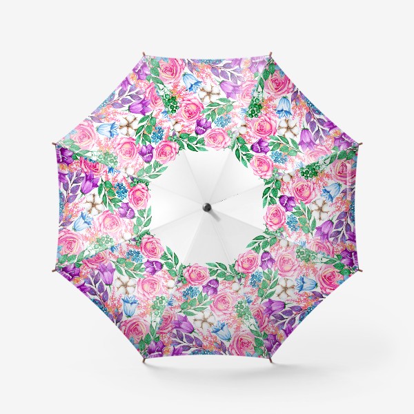 Зонт «Цветочный круг»