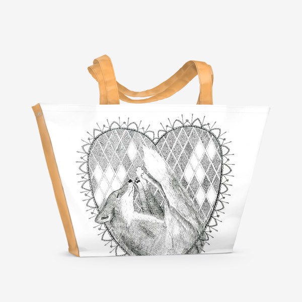 Пляжная сумка «Лиса»