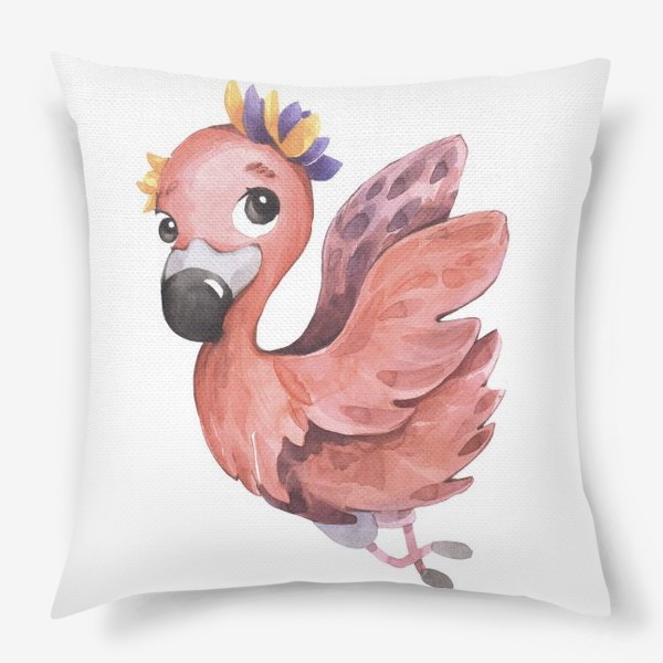 Подушка «Фламинго »