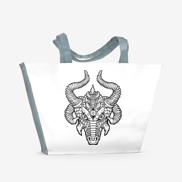 Пляжная сумка «Голова Дракона»