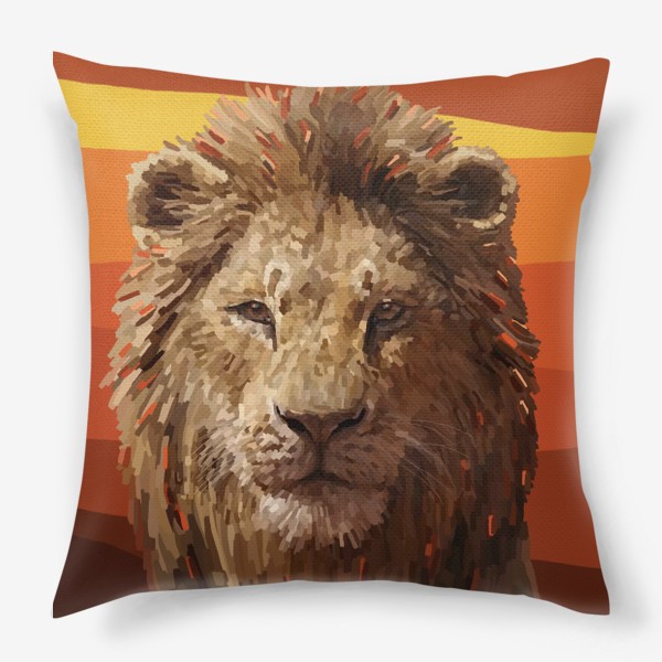 Подушка «Царь Лев»