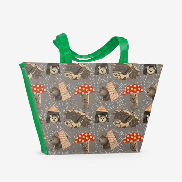 Пляжная сумка «Собачья площадка»