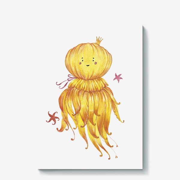 Холст «Жёлтая медуза»