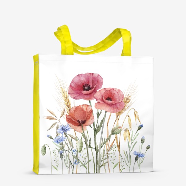 Сумка-шоппер «Луговые цветы 2»