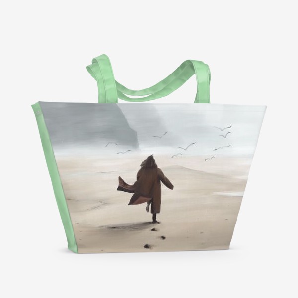 Пляжная сумка «Дышать океаном»
