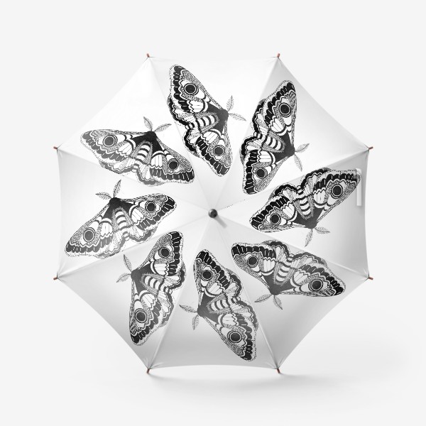 Зонт «Бабочка ночная»