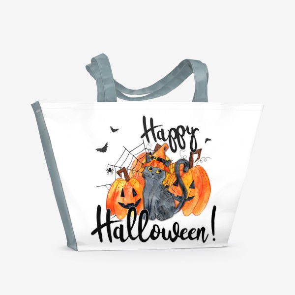 Пляжная сумка &laquo;Счастливого Хэллоуина! &raquo;