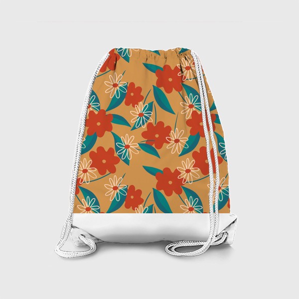 Рюкзак «Осенние цветы »