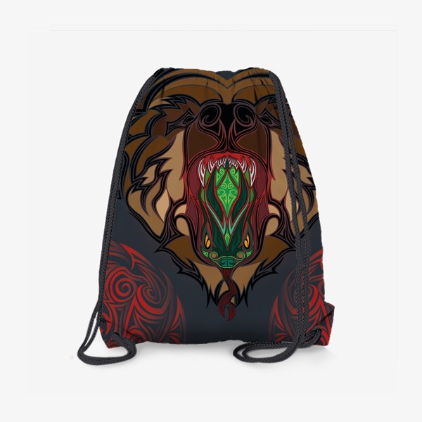 Рюкзак «Медведь в котором Змея можно рассмотреть»