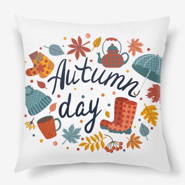 Подушка «Осенний день»