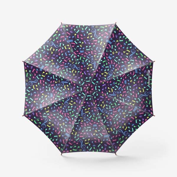 Зонт «Цветные нотки»