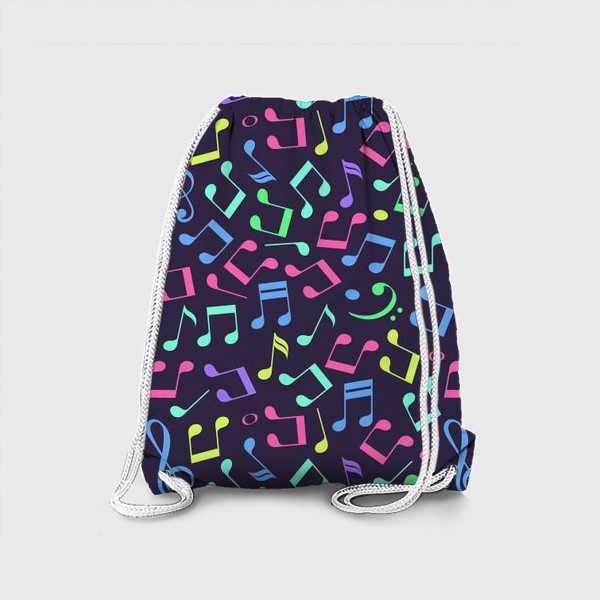 Рюкзак «Цветные нотки»