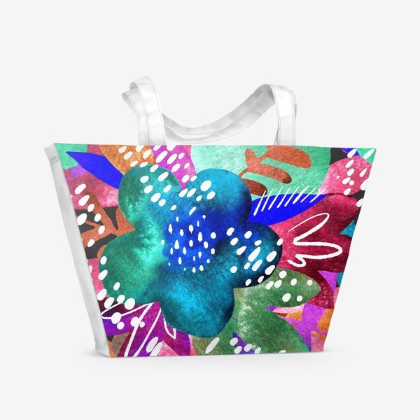 Пляжная сумка «Цвет папоротника»