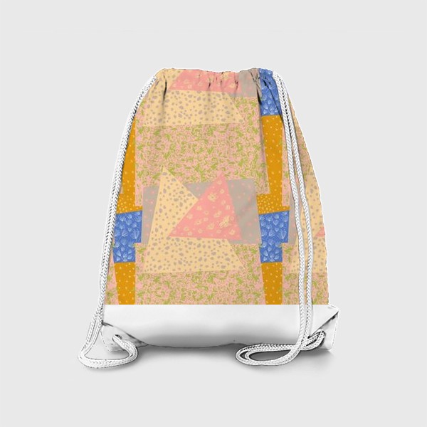 Рюкзак «Цветочная геометрия»