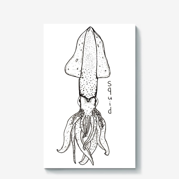 Холст «Squid»