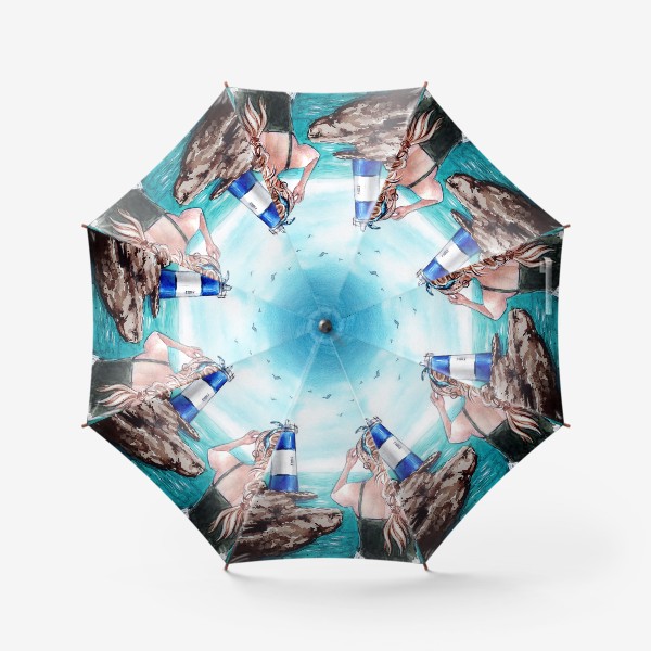 Зонт «ласковое море»