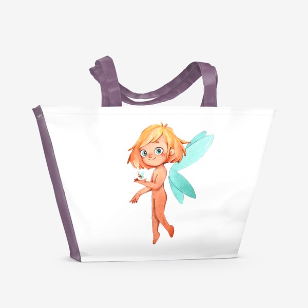 Пляжная сумка «фея сверчок»