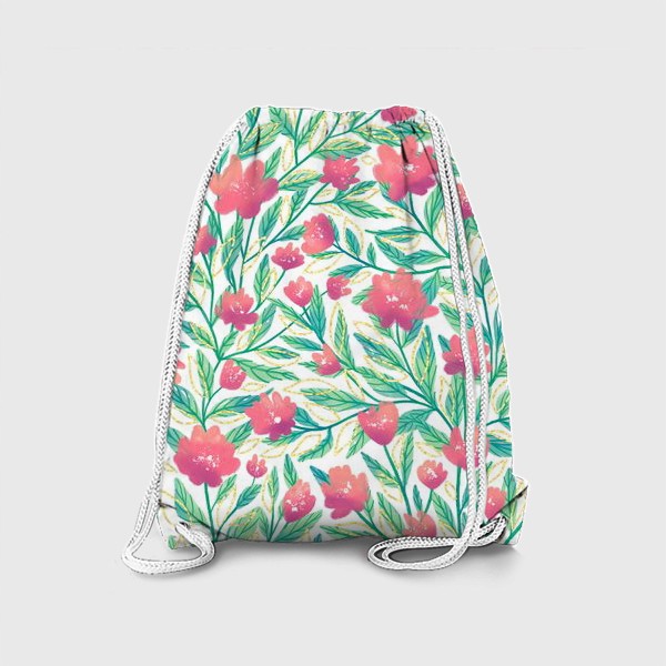 Рюкзак «Delicate watercolor flowers»