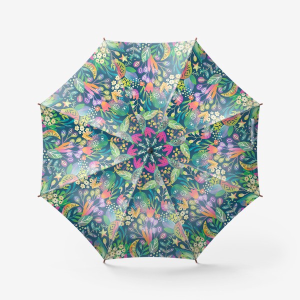 Зонт «Fairy Garden - Floral Pattern»